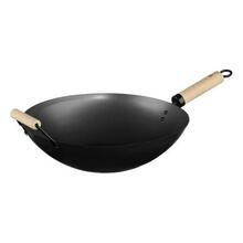 Wokpann Secret de Gourmet, 35 cm, must, roostevaba teras