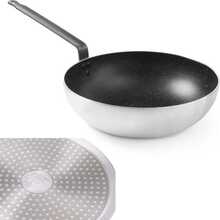 Wokpann Hendi Wok 627747, 32 cm, Marble Professional