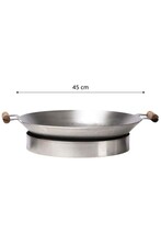 Wokpann GrillSymbol Wok Solution 450, 45 cm, roostevaba teras