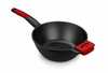 Wokpann BRA PREMIERE A412028, 28 cm, punane / must, roostevaba teras