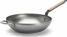 Wok-pann De Buyer Mineral B Bois Wok D-5717-32, 32 cm