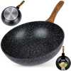 Wokpann Nava Nature Wok, 28 cm, alumiinium