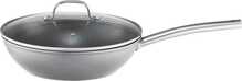 Wok-pann Ambition Bubble, 28 cm, alumiinium/teras/klaas