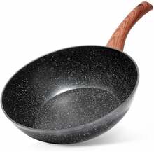 Wokpann Vilde Black&Wood 199079, 28 cm, alumiinium/puit
