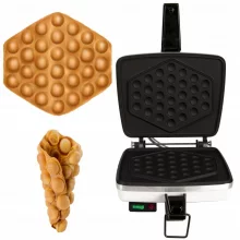 Vahvlimasin Dezal Bubble Mini, valge, 1300 W