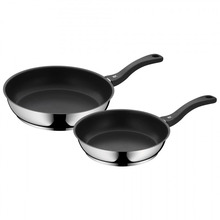 Pannide komplekt WMF Devil 0733026299, 24/28 cm, 2 tk, must