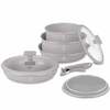 Pottide ja pannide komplekt Berlinger Haus BH-8255 Taupe, 9-osaline, hall