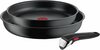 Pannide komplekt Tefal Ingenio Ultimate L7649253, 24/28 cm, 3-osaline, must