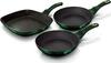 Pannide komplekt Berlinger Haus BH-6167, Emerald, 3 osa