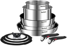 Pottide ja pannide komplekt Tefal Ingenio Emotion L897AS74, 10-osaline, roostevaba teras