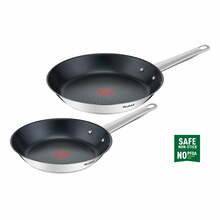 Pannide komplekt Tefal Cook Eat B922S204, 2 tk, 24/28 cm, roostevaba teras