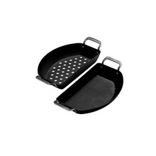 Pannide komplekt Kamado Joe, 2 tk, süsinikteras