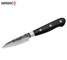 Kööginuga Samura Pro-S Lunar Kitchen Paring, 78 mm, jaapani Damaskuse teras