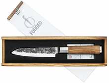 Santoku nuga Style De Vie Olive Forged, 14 cm