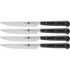 Steiginugade komplekt Zwilling, 39029002-0, 4 tk, 12 cm, must/hõbe