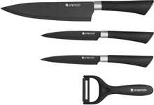 Kööginugade komplekt Ambition Carbon, 4 tk
