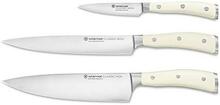 Nugade komplekt Wusthof Classic Ikon Creme, 3 tk
