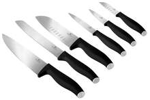 Kööginugade komplekt Berlinger Haus BH-2950, 6 tk, must