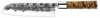 Santoku nuga Style De Vie VG10 Forged, 18 cm