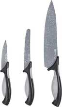 Kööginugade komplekt Ambition Anthracite, 3 tk