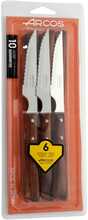 Steiginoanoade komplekt Arcos Forest, puidust käepide, 6 tk, 110/220 mm