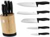 Nugade komplekt Berlinger Haus, Matte Black, 6 tk