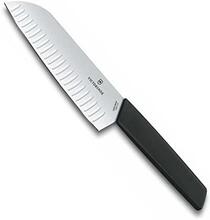 Santoku nuga Victorinox Swiss Modern 6.9053.17KB, 17 cm, must