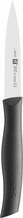 Köögivilja- ja puuviljanuga Zwilling Twin Grip 38430-007-0, 10 cm, must