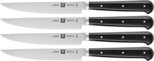 Steiginoanoade komplekt Zwilling Steak-Set 39029-000-0, 12 cm, 4 tk, must