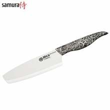 Keraamiline nakiri nuga Samura Inca, 16,5 cm, valge