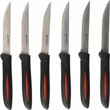 Steiginugade komplekt Alpina Inox, 23 cm, 6 tk, must