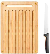 Leiva lõikelaud ja nuga komplekt Fiskars Functional Form 1057551, 2 tk
