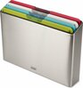 Lõikelauad Joseph Joseph Folio Icon Steel, hõbedane, 5 tk