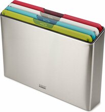 Lõikelauad Joseph Joseph Folio Icon Steel, hõbedane, 5 tk