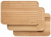 Lõikelaudade komplekt Brabantia Profile 2.0, puit, 3 tk, 40 x 25 cm