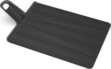 Lõikelaud Joseph Joseph Chop2Pot Plus, must, 26 x 45 cm