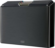 Lõikelauade komplekt Joseph Joseph Folio, must, 4 tk