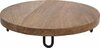 Serveerimisalus Excellent Houseware, puidust, jalgadega, 28,5-30 cm, pruun
