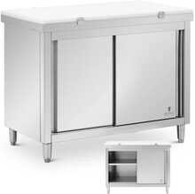 Köögi ettevalmistuslaud Royal Catering RCBWC-1260, roostevaba teras, 120 x 60 cm