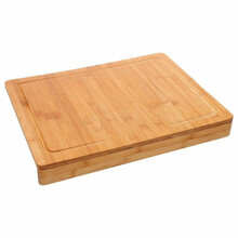 Lõikelaud SECRET DE GOURMET, bambus, 45 x 34 cm