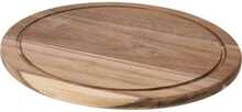 Ümmargune lõikelaud Excellent Houseware, akaatsiapuu, 30 cm