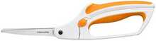 Õmbluskäärid Fiskars Easy Action 1059564, 26 cm, valge/oranž