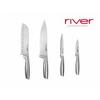 Nugade komplekt River CUC-0401-AC, 4 tk, roostevaba teras