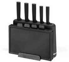 Nugade ja lõikelaudade komplekt Maestro MR-1412-BLACK, must