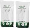Prügikotid Songmics, 30 L, valged, 90 tk