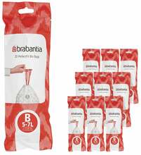 Prügikotid Brabantia PerfectFit B, 5 L, 200 tk