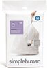 Prügikotid Simplehuman, suurus N, 45-50 L, 20 tk