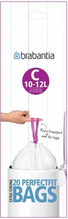 Prügikotid Brabantia, suurus C, 10-12 L, 20 tk