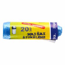 Prügikotid Alfena HD, 20 L, 9 mikr., sinine, 20 tk
