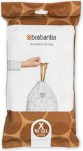 Prügikotid Brabantia PerfectFit X, 10-12 L, 40 tk